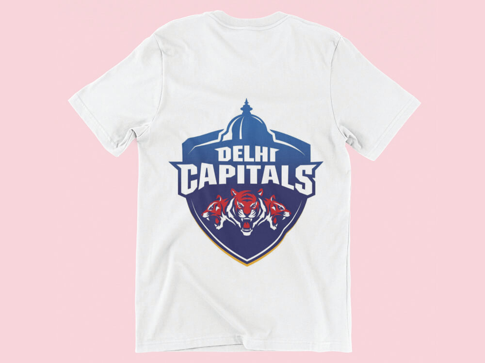 Printed Delhi Capital Logo
