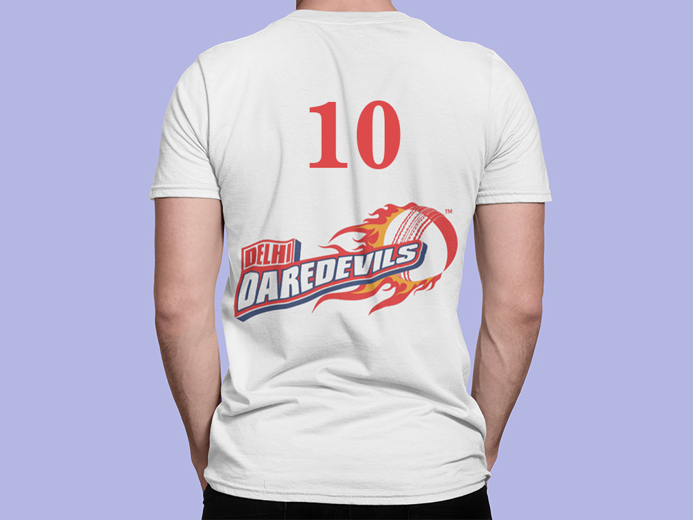 Printed Delhi Dare Devils - T-shirt 