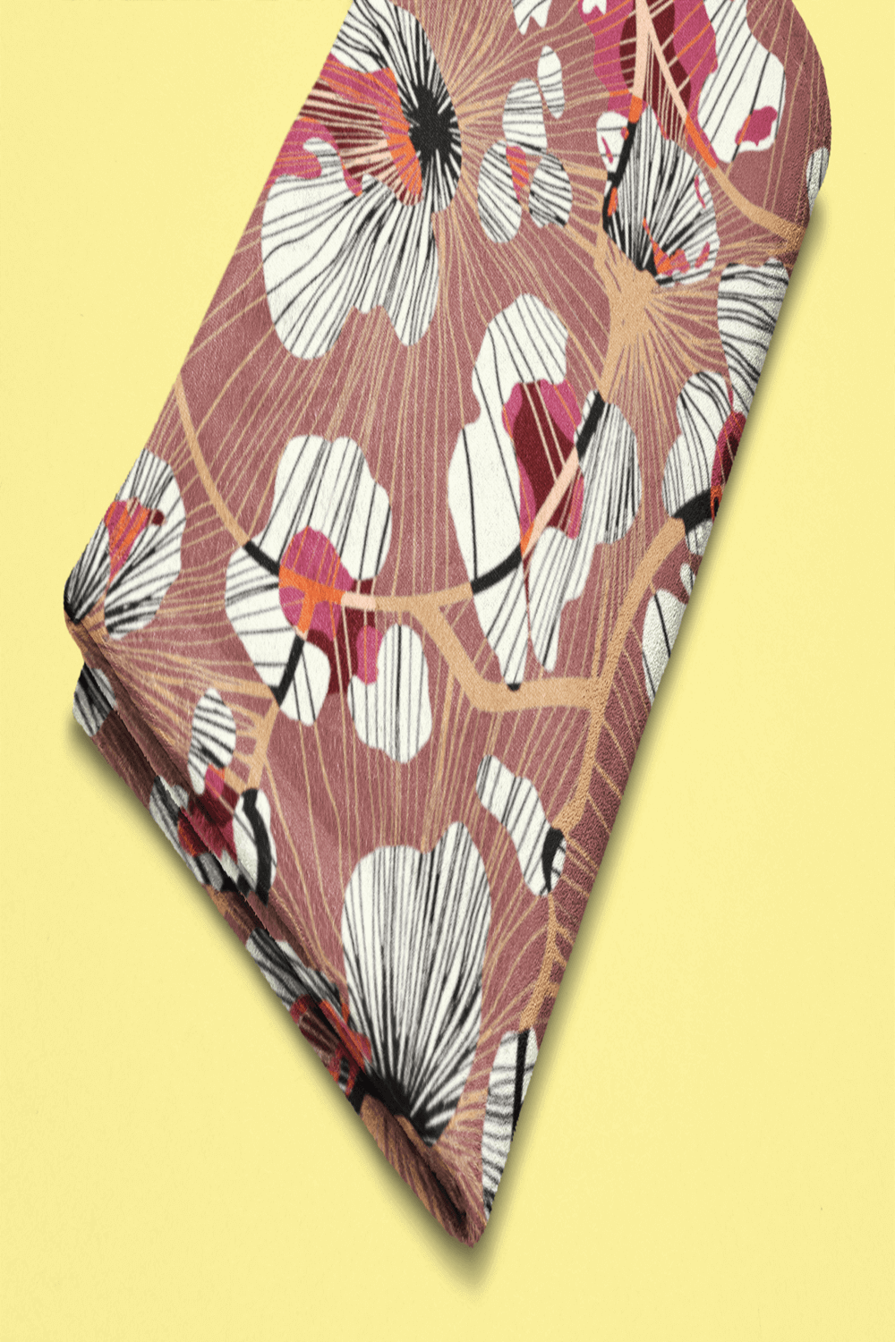 Printed Folded Bedsheet